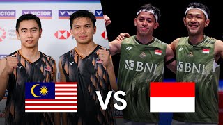 GOH Sze Fei / Nur IZZUDDIN (MAS) vs ALFIAN / ARDIANTO (INA) | Badminton