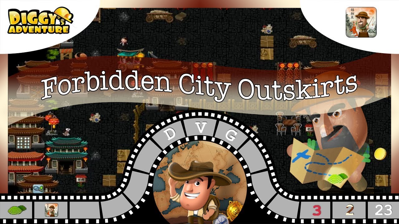 [~China Father~] #23 Forbidden City Outskirts - Diggy's Adventure - YouTube