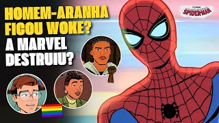 LACROU DEMAIS ou ACERTOU? A ANIMAÇÃO do HOMEM-ARANHA que está DIVIDINDO OS FÃS!