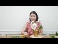 꽃꽂이_플라워레슨 花插課 插花침봉을 이용한 센터피스 만들기 how to make flower_centerpice