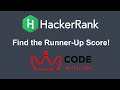Find the Runner-Up Score! HackerRank Python Solution | CODE WITH NM