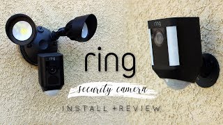 Ring Security Camera Install + Review