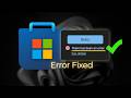 How To Fix “There Has Been An Error” in Microsoft Store | Windows 10 & 11 Fix (2026)