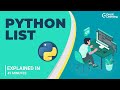 Python List | Introduction to Lists in Python | Python Programming | Great Learning