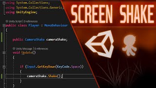 SIMPLE SCREEN SHAKE - UNITY EASY TUTORIAL
