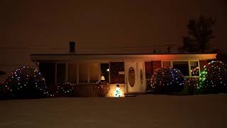 Winter lights - Châteauguay, QC, CANADA