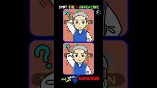 ⏱️10sec to Spot 5 Differences :【Part 333】#shorts #riddle #quiz