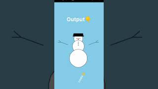 Draw Snowman ☃️ in python | Turtle graphics python | #turtlegraphics #python #shorts #pydroid3