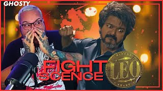 LEO | Vijay ,The MOST INTENSE FIGHT Scene REACTION!