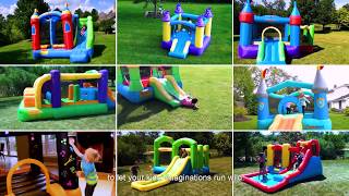 Welcome to Bounceland - Bounce House Castle Bouncer Water Slide Fun Party