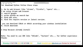 Employee Salary Management System Using Python CS619 (Tools Introduction)