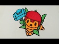 How To Draw Cartoon Thor Easy l Drawing Tutorial