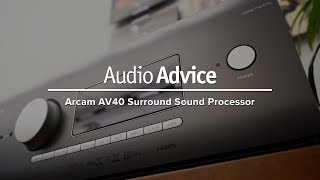 Arcam AV40 Surround Sound Processor REVIEW