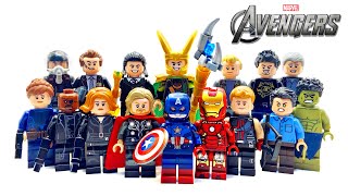 LEGO Avengers 1 How To Build / Upgrade All Main Characters