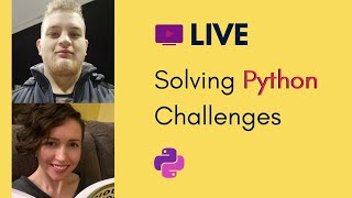 Python Livestream: Solving Codewars Challenges | with guest JT Maupin