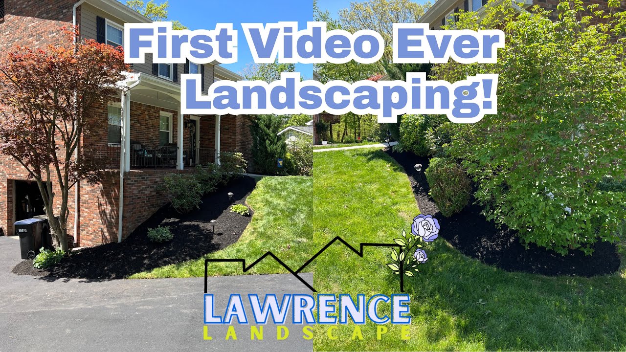 First Video Ever Landscaping Youtube