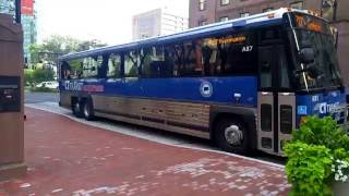 CT Transit Express: 905/910/927 Action in Downtown Hartford