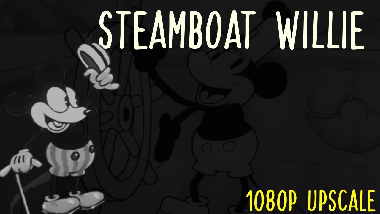 Steamboat Willie 1928 Micky Mouse Uncensored Version #disney # ...