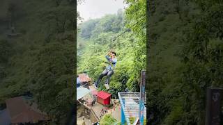 Awesome experience #views #travel #nature #trending #viral  #ropeway #bhattafalls #adventure