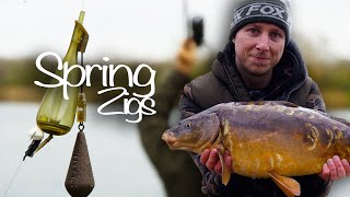 CATCH CARP when NO-ONE else is (Spring Zig Fishing with Harry Charrington)