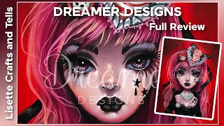 Dreamer Designs Diamond Painting: Kurtis Rykovich - Scarlett - Gorgeous Halloween Damsel