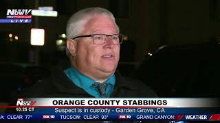 ORANGE COUNTY: A suspect is now in custody as Police update the public