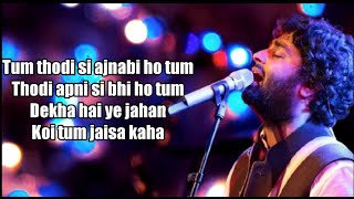 Arijit Singh - Jo tum aa gaye ho [ Toofan ] Arijit Singh new song #JoTumAaGaye