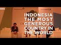 INDONESIA, Negara Paling Dermawan di Dunia