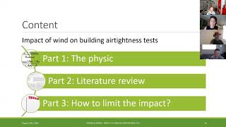 The Impacts of Wind on Blower Door Tests with Valerie Leprince