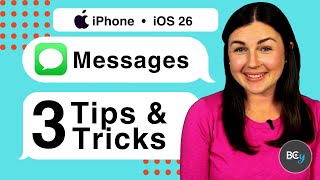 3 New iMessage Features for iPhone Tips & Tricks)