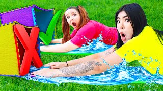 DON’T CHOOSE THE WRONG MYSTERY BOX CHALLENGE | WATER SLIDE INTO THE RIGHT BOX BY CRAFTY HACKS