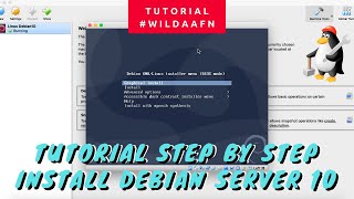 Tutorial Install Debian Server 10 #debianserver10 #debianbuster #server