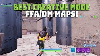 top 5 best ffa dm creative mode maps fortnite battle royale - creative mode codes fortnite free for all