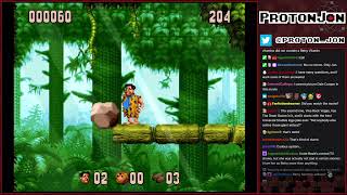 Game Clearing: January's Remix - Revenge Part 2 - The Flintstones (SNES)