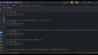 Quiz Game Using OOP in Python