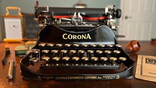 The Corona 3 Folding Typewriter