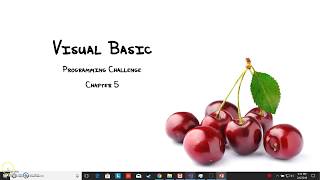 VB Program - Chapter 5