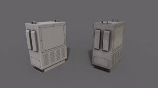 Electric Box Grey Ver 3 3D Model
