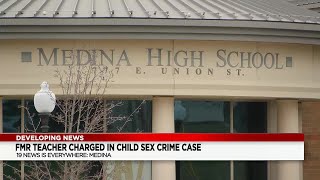 Court hearing for former Medina teacher charged with sex crimes involving a minor