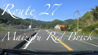 [ Driving in Japan ] MAIZURU RED BRICK Route 27