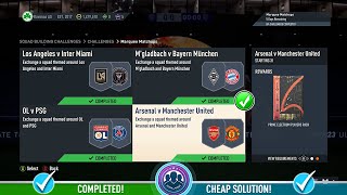 FIFA 23 Marquee Matchups - Arsenal v Manchester United SBC - Cheap Solution & Tips