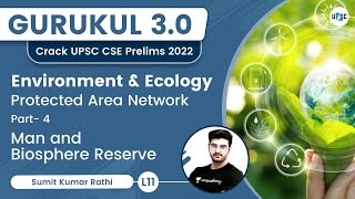 Protected Area Network | Man and Biosphere Reserve | Environment & Ecology | Gurukul 3.0 | UPSC CSE