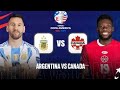 Argentina vs Canada 2 -0 .Copa America 2023 Semi-final highlights.