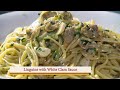 Linguine with White Clam Sauce