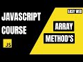 JavaScript Array Methods Explained 🔥 | push, pop, shift, unshift & More #EasyWebSeries