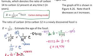 Carbon Dating Example and GaussianModel Example Video