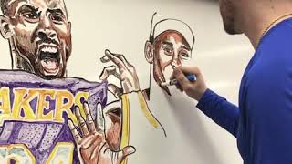 Kobe Bryant Tribute Mural