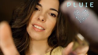 ASMR FR 🎮 Fall asleep, Sleepy Sleepy 😴 [Reassuring Personal Attention + Rain] Hand Mov Brushing TTT