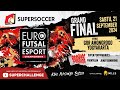 LIVE STREAMING GRAND FINAL DAY 1 EURO FUTSAL ESPORT CHAMPIONSHIP 2024 - ESPORT FANS CLUB FC24