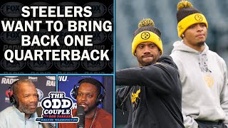 Should the Steelers Keep Russell WIlson or Justin FIelds? | THE ODD COUPE